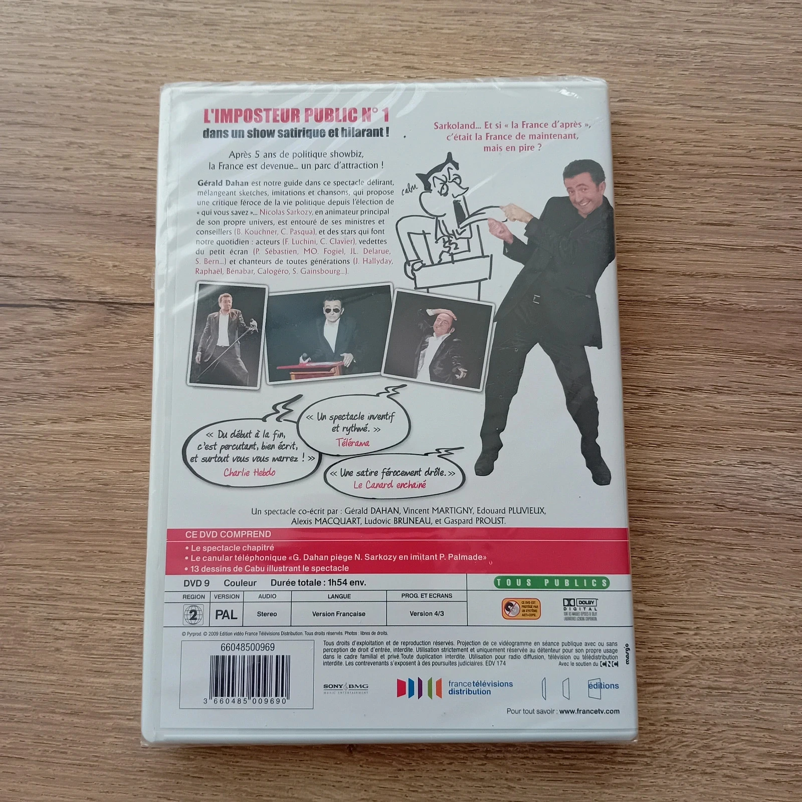 Dvd Gérald Dahan Sarkoland – photo 2